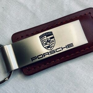 Porsche Design - Key Ring Metal Bar Keychain